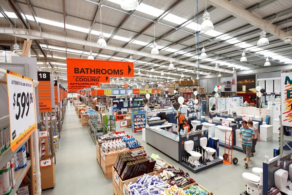 Mitre 10's impressive Blenheim retail outlet. 